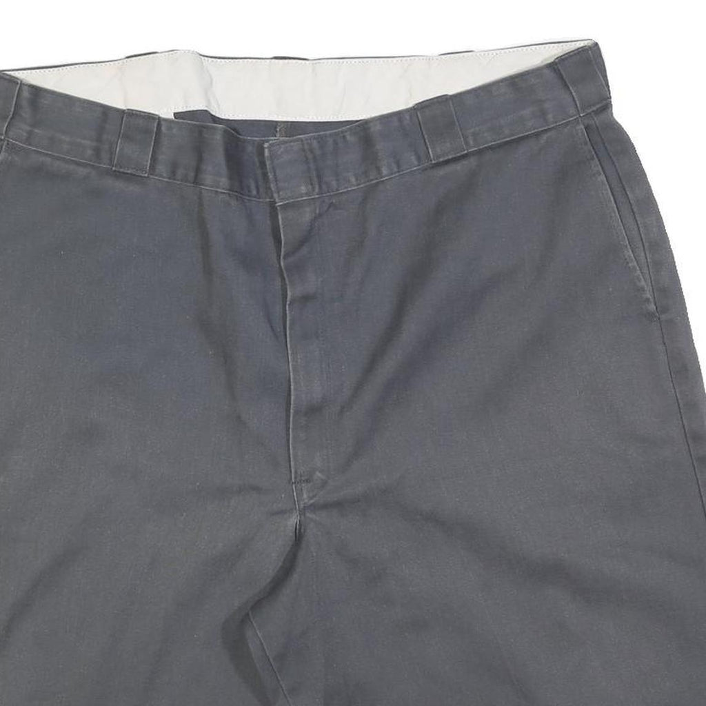 DICKIES Mens Shorts Grey Casual XL W40 Cotton Blend Workwear