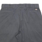 DICKIES Mens Shorts Grey Casual XL W40 Cotton Blend Workwear