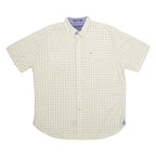 TOMMY HILFIGER Mens Shirt Yellow Check XL