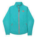 THE NORTH FACE Womens Turquoise Jacket XS Polyester Blend Zip Warm Lightweight