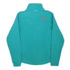 THE NORTH FACE Womens Turquoise Jacket XS Polyester Blend Zip Warm Lightweight