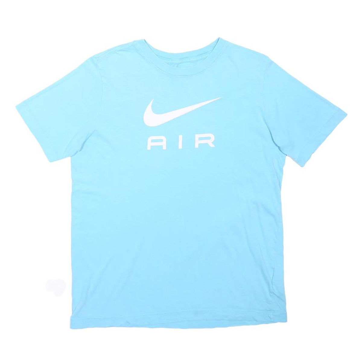 NIKE Boys Blue XL Air Graphic T-Shirt Short Sleeve Crew Neck Casual Sportswear