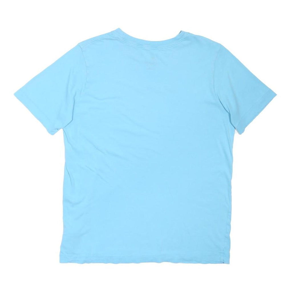 NIKE Boys Blue XL Air Graphic T-Shirt Short Sleeve Crew Neck Casual Sportswear