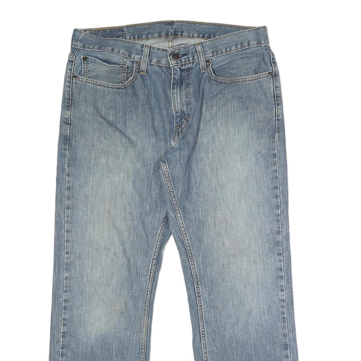 LEVI'S 559 Straight Mens Jeans Blue Relaxed Straight Denim Medium W34 L30