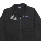 PATAGONIA Mens Black Workwear Jacket M Polyester Zip Plain Lightweight Warm