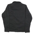PATAGONIA Mens Black Workwear Jacket M Polyester Zip Plain Lightweight Warm