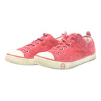UGG Trainers Womens Casual Lace-Up Red Polyester UK 7.5 Comfortable Everyday
