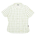 JACK WOLFSKIN Womens Shirt Green Check M
