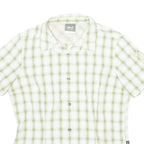 JACK WOLFSKIN Womens Shirt Green Check M