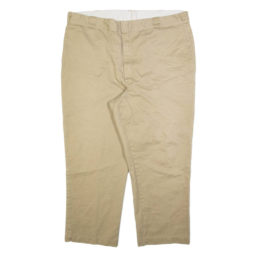 DICKIES Mens Trousers Beige Relaxed Straight W40 L27