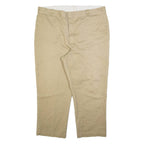 DICKIES Mens Trousers Beige Relaxed Straight W40 L27