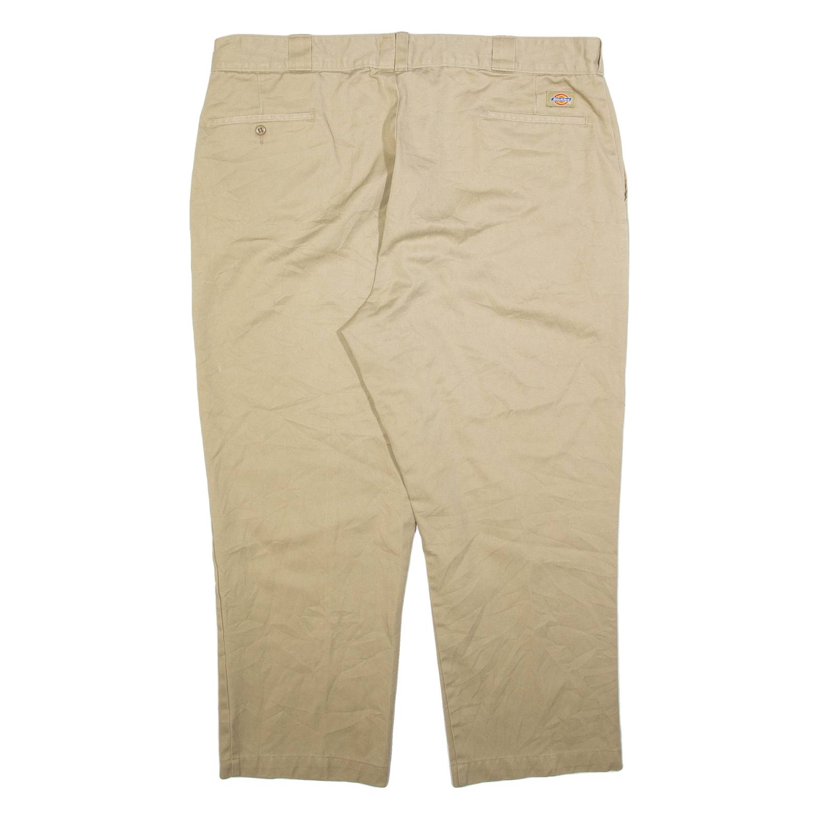 DICKIES Mens Trousers Beige Relaxed Straight W40 L27