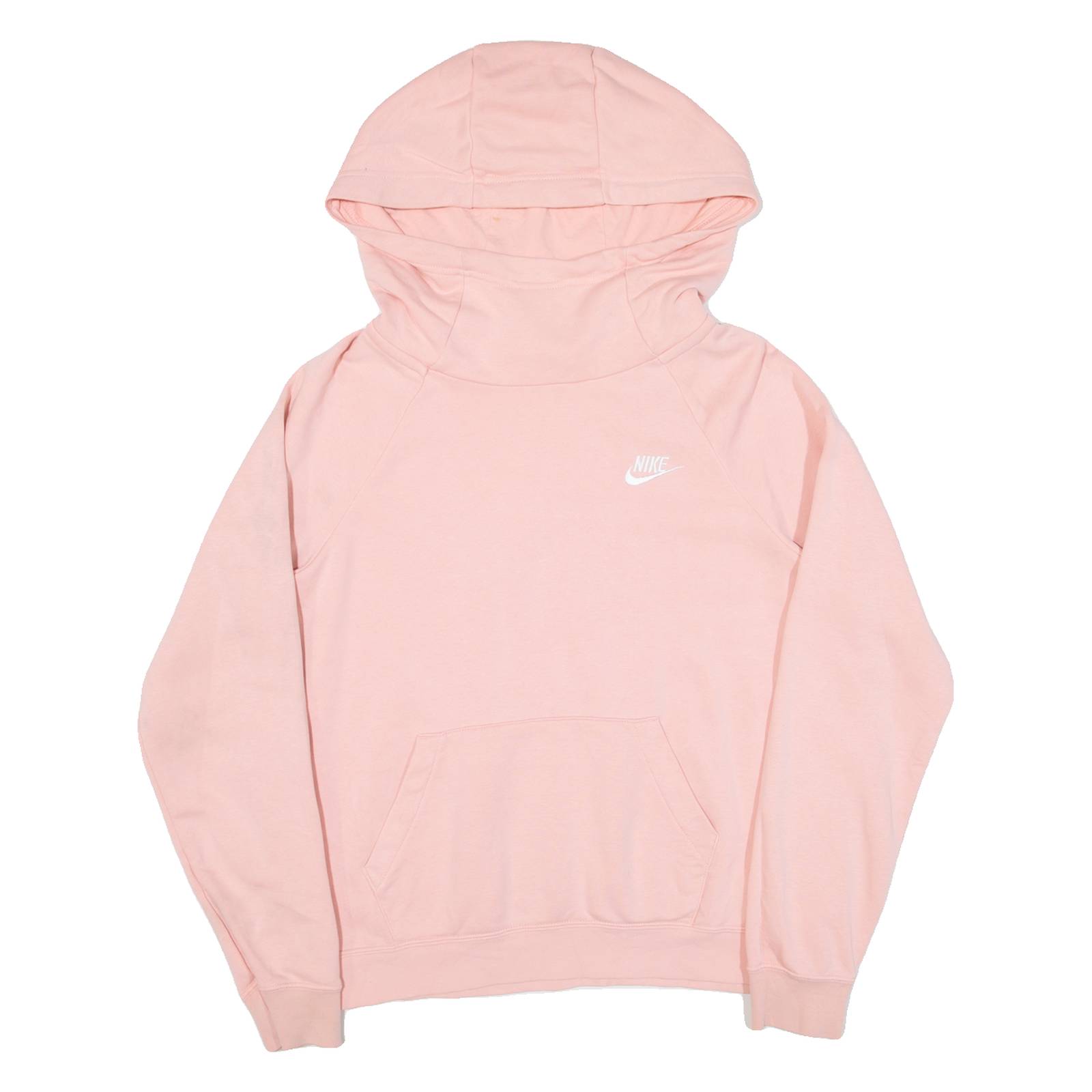 NIKE Womens Pink Hoodie M