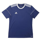 ADIDAS Mens Blue & White Classic T-Shirt M Short Sleeve Crew Neck Sportswear