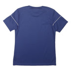 ADIDAS Mens Blue & White Classic T-Shirt M Short Sleeve Crew Neck Sportswear