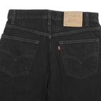 LEVI'S Mens Shorts Black Cotton Blend Casual XL W32 Classic Fit Denim