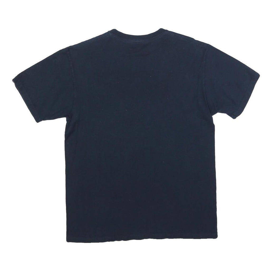 VANS Mens Navy Blue Graphic T-Shirt M Short Sleeve Crew Neck Cotton Blend Casual