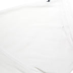 NIKE Mens White Short Sleeve Plain L Cotton Blend Basic Polo Shirt