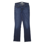 LEVI'S 505 Womens Jeans Blue Regular Straight Denim Medium W28 L30 Classic Fit