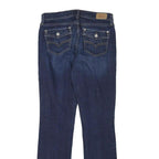 LEVI'S 505 Womens Jeans Blue Regular Straight Denim Medium W28 L30 Classic Fit