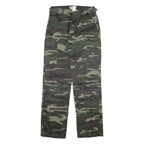 ESSE EMME Camo Cargo Womens Trousers Green Regular Straight W30 L33