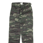 ESSE EMME Camo Cargo Womens Trousers Green Regular Straight W30 L33