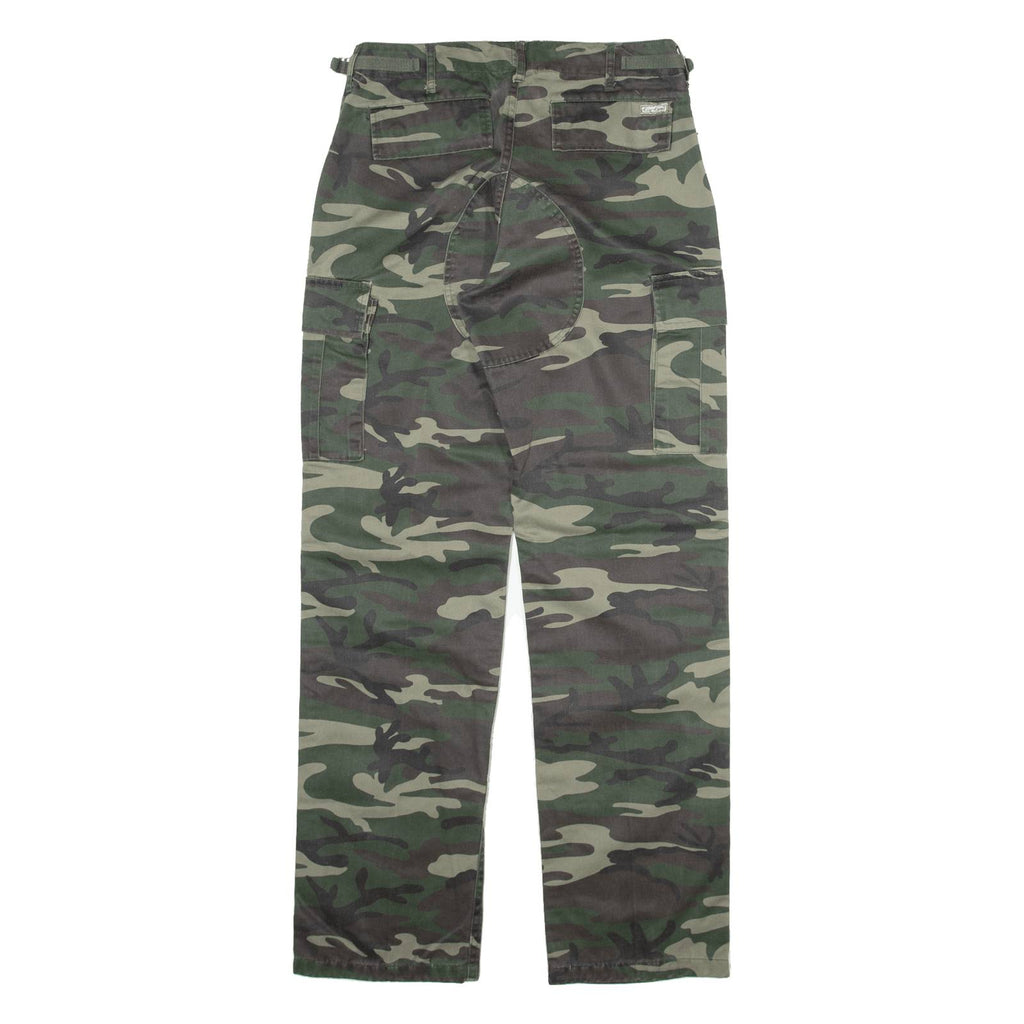 ESSE EMME Camo Cargo Womens Trousers Green Regular Straight W30 L33