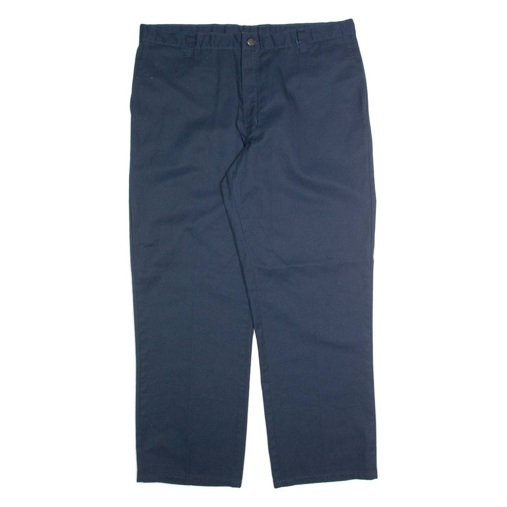 DICKIES Chino Mens Trousers Blue Regular Straight W40 L30