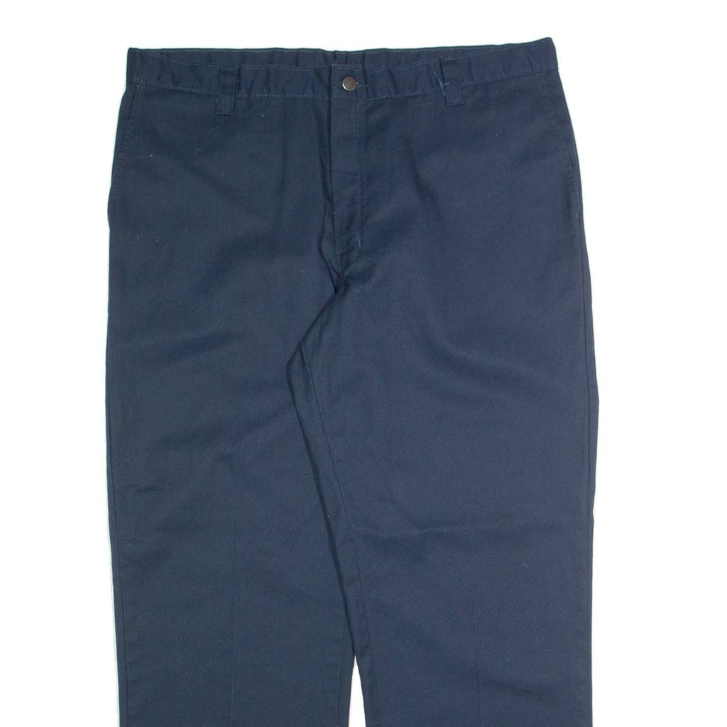 DICKIES Chino Mens Trousers Blue Regular Straight W40 L30