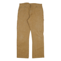 DICKIES Mens Jeans Regular Straight Denim Beige W32 L30 Workwear Utility