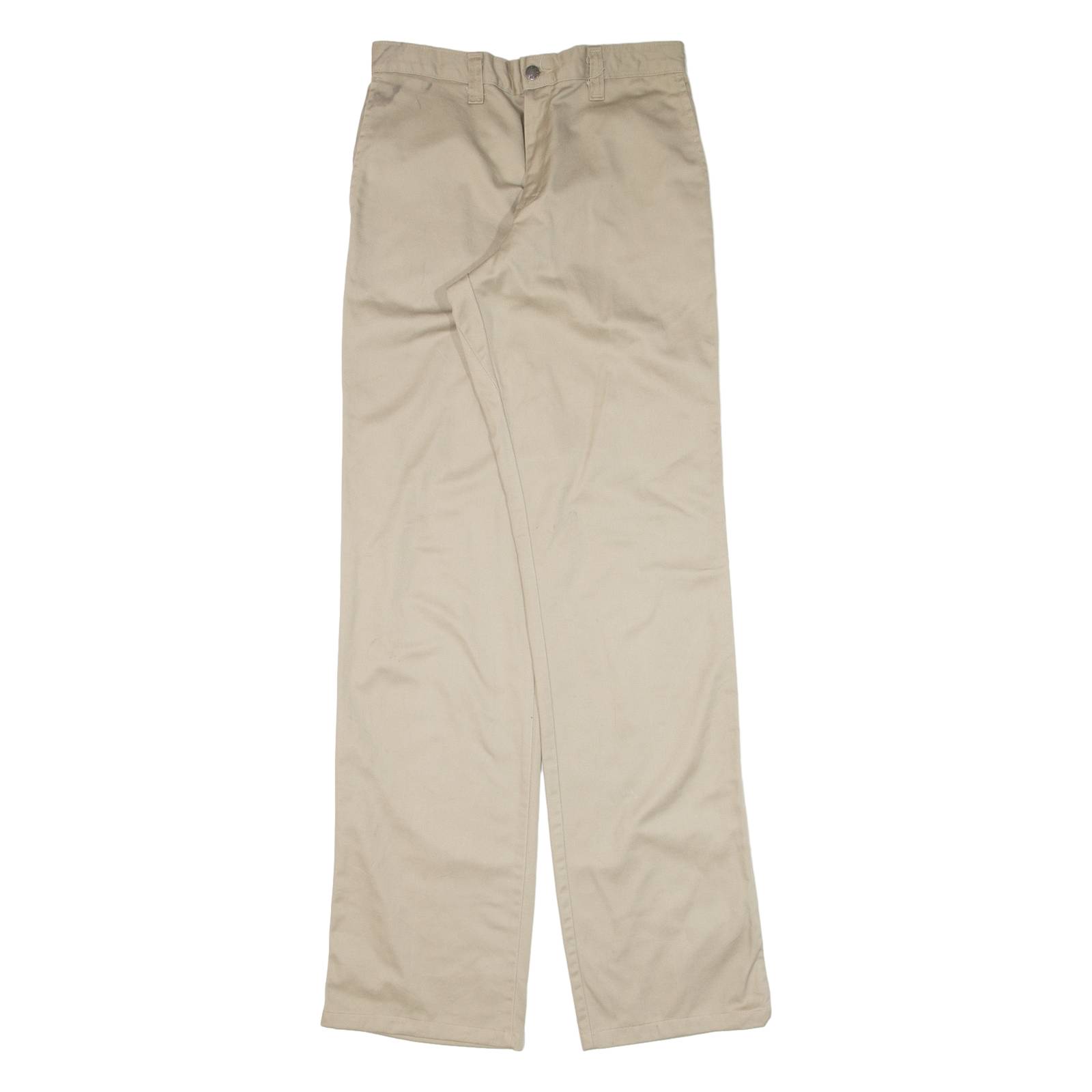 DICKIES Workwear Mens Trousers Beige Relaxed Straight W30 L37
