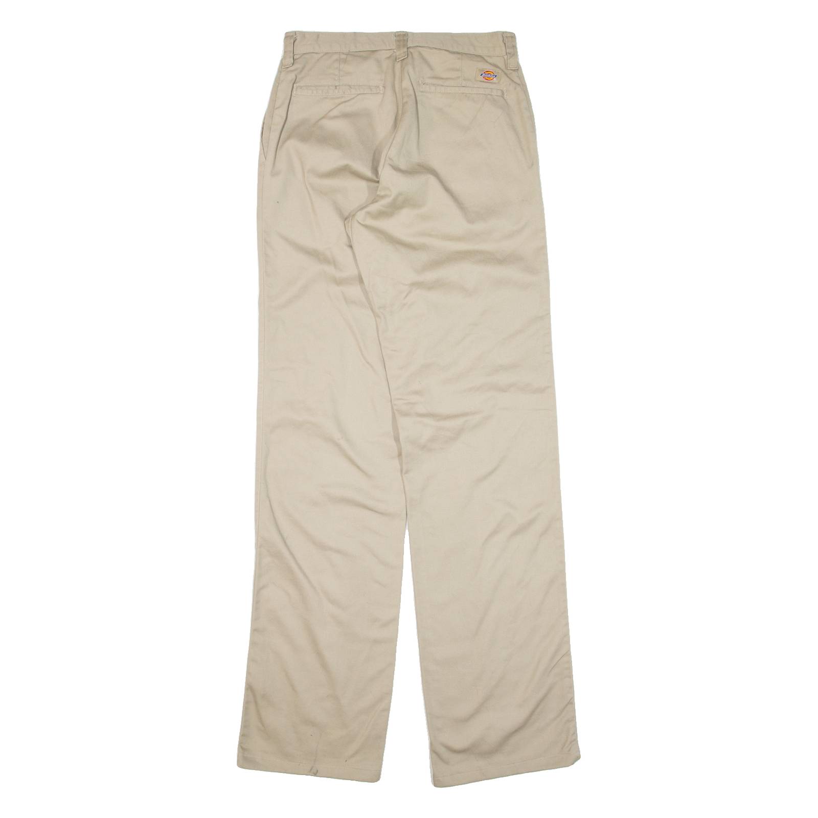 DICKIES Workwear Mens Trousers Beige Relaxed Straight W30 L37