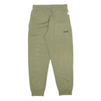 LONSDALE Mens Joggers Green Slim Tapered S W28 L27 Cotton Blend Casual