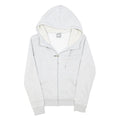 PUMA Womens Grey Zip Hoodie Jacket UK 12 Cotton Blend Casual Sweatshirt