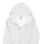 PUMA Womens Grey Zip Hoodie Jacket UK 12 Cotton Blend Casual Sweatshirt