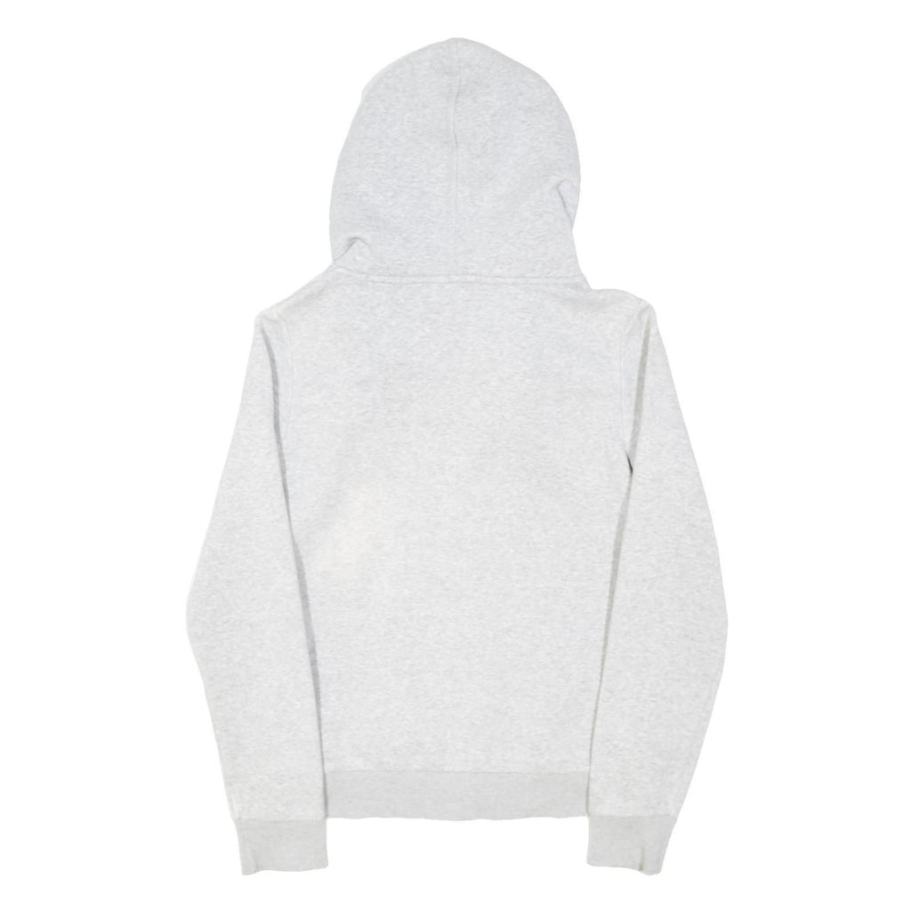 PUMA Womens Grey Zip Hoodie Jacket UK 12 Cotton Blend Casual Sweatshirt
