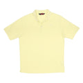 KAPPA Mens Yellow Short Sleeve Plain M Cotton Casual Polo Shirt
