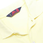 KAPPA Mens Yellow Short Sleeve Plain M Cotton Casual Polo Shirt