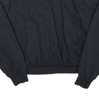 Womens Black Casual Button Jacket XS Polyester Blend Plain Long Sleeve Classic