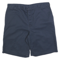 DICKIES Mens Navy Blue Casual Cotton Blend Shorts 2XL W40 Workwear Comfortable