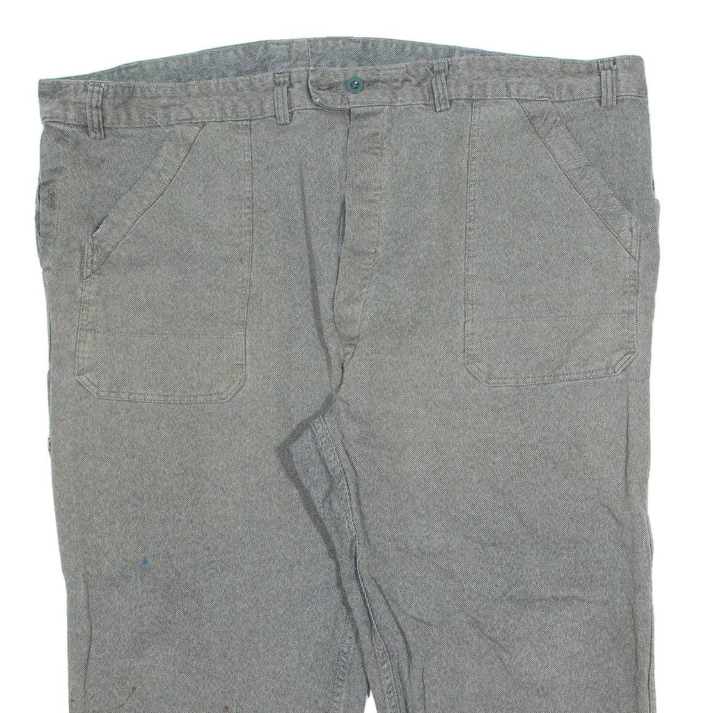 FISCHER PECHEUR Workwear Mens Trousers Grey Regular Straight W50 L23