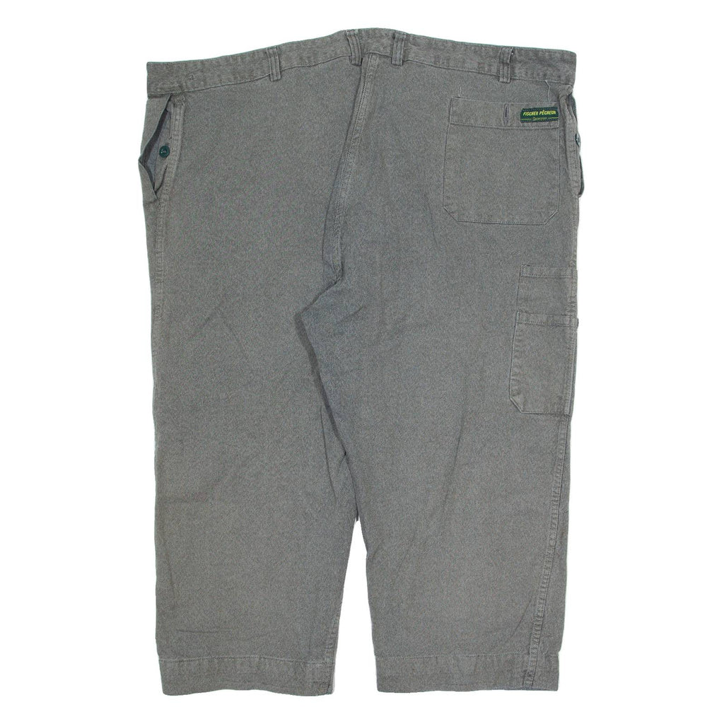 FISCHER PECHEUR Workwear Mens Trousers Grey Regular Straight W50 L23