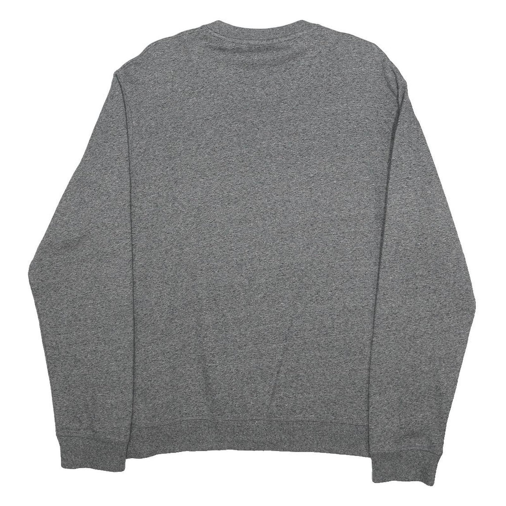 KENZO Mens Grey Tiger Logo Crew Neck L Sweatshirt Cotton Blend Pullover