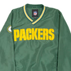 NFL Green Bay Packers Training Mens Sweatshirt Green V-Neck USA S
