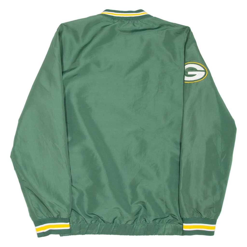 NFL Green Bay Packers Training Mens Sweatshirt Green V-Neck USA S