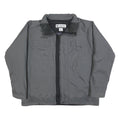 COLUMBIA Mens Grey & Black Outdoor Jacket XL Polyester Blend Zip Casual
