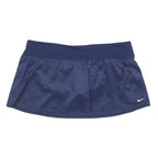 NIKE Womens Blue Sports Skort Mini Polyester Blend L Athletic Activewear