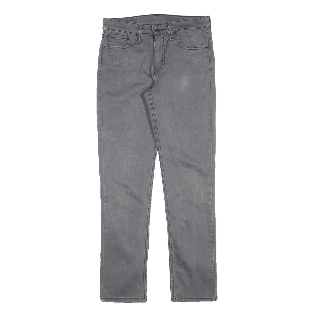 LEVI'S 511 Slim Mens Jeans Grey Slim Skinny Denim W31 L32 Stylish Casual