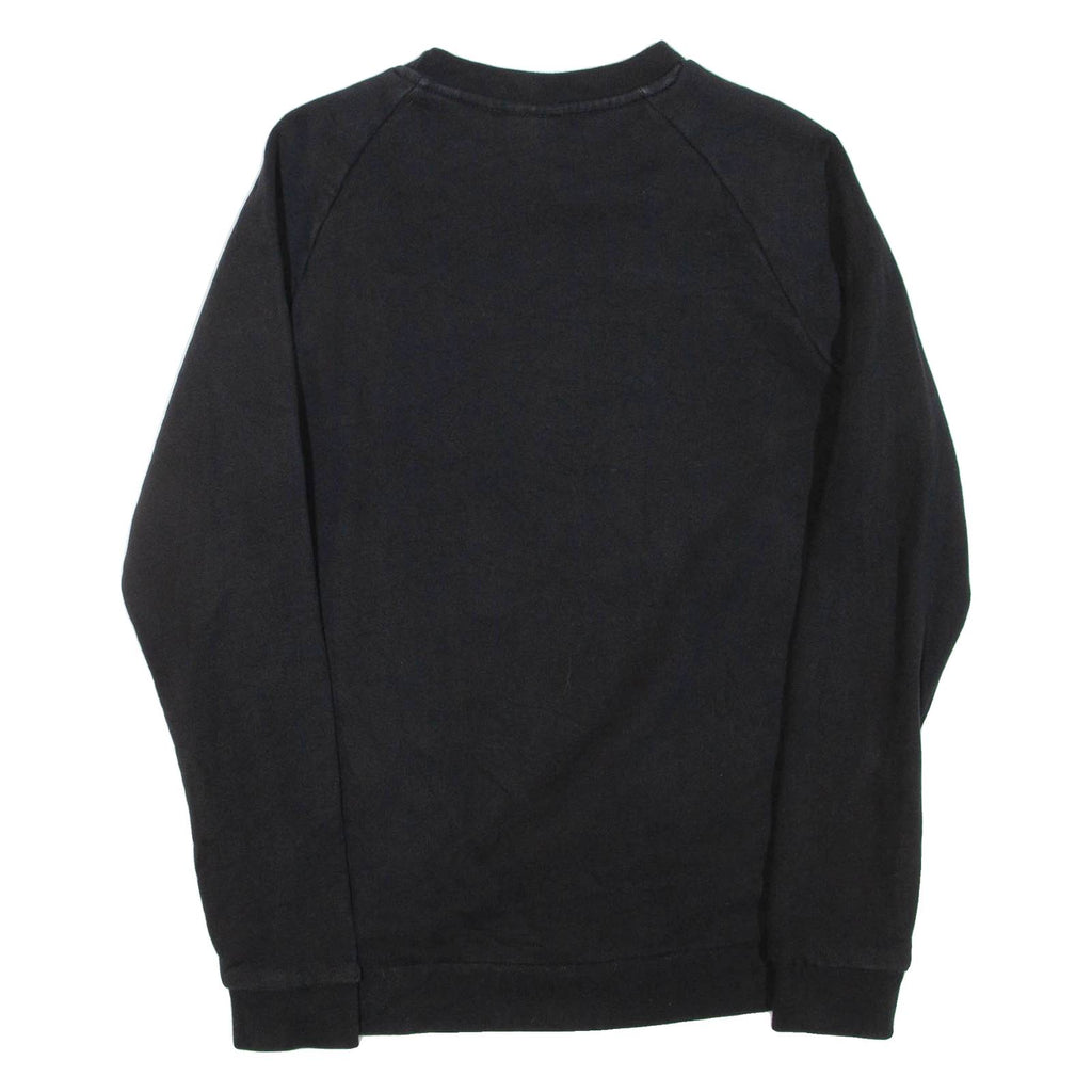 ADIDAS Mens Sweatshirt Black Crew Neck S