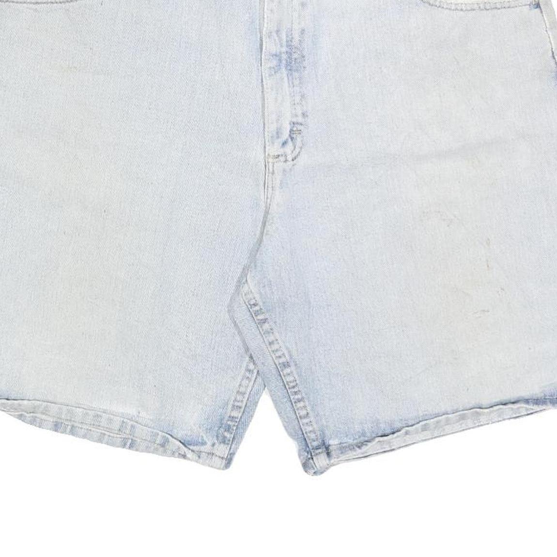 WRANGLER Mens Denim Blue Casual Shorts XL W38 Classic Fit Cotton Blend